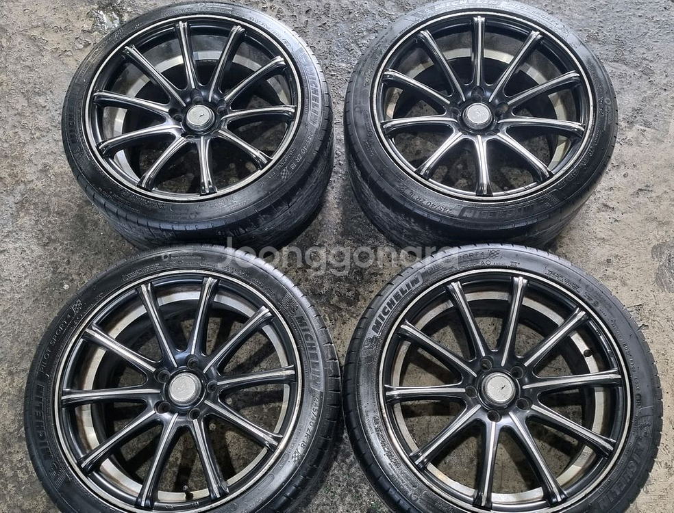 루피노 18인치 휠타이어 현대 기아 삼성 pcd114--0