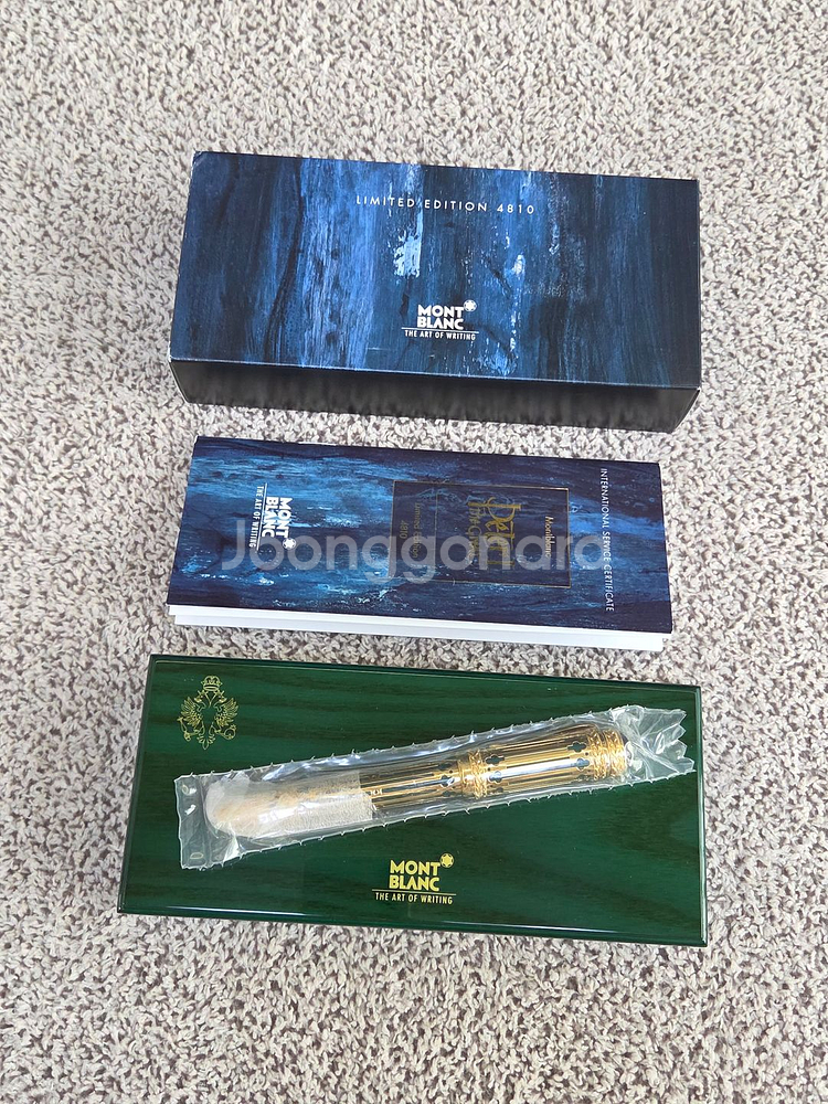 몽블랑 POA 1997 피터 대제 M 만년필--8