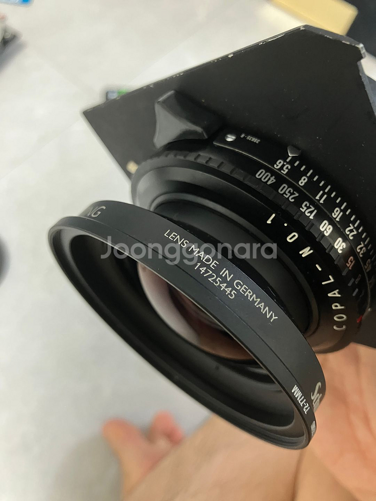 대형 카메라 렌즈 슈나이더 아포짐마 210mm 거의새거--0