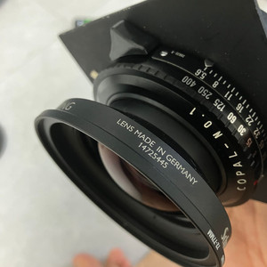 대형 카메라 렌즈 슈나이더 아포짐마 210mm 거의새거
