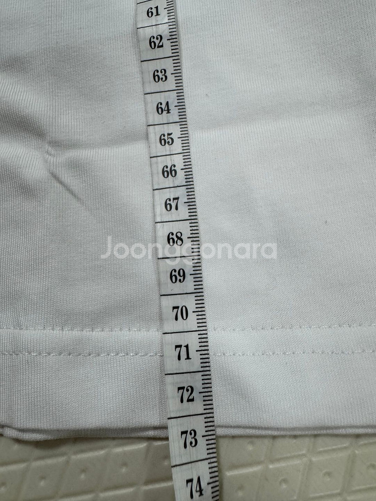 [크롬하츠 약 110 사이즈] 새상품 반팔 화이트--5