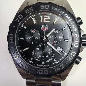 태그호이어 포뮬러1 크로노그래프 43mm 블랙 쿼츠
