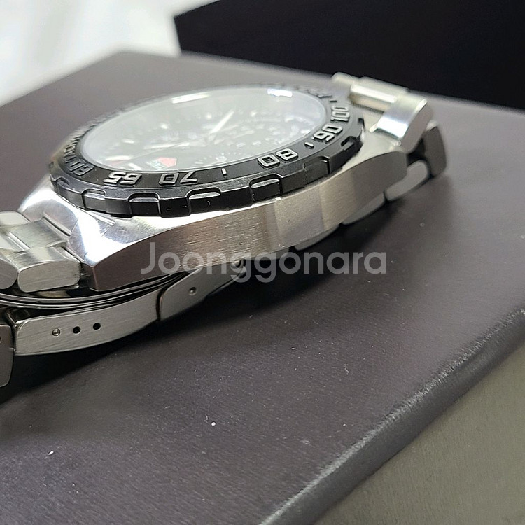 태그호이어 포뮬러1 크로노그래프 43mm 블랙 쿼츠--7
