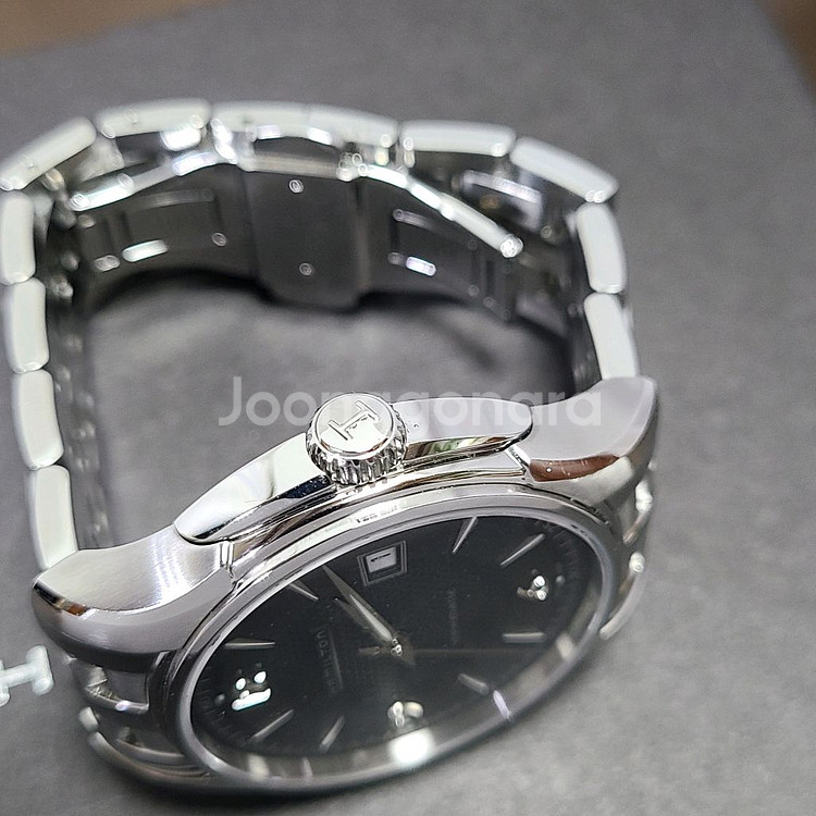 해밀턴 재즈마스터 뷰매틱 오토매틱 40mm 블랙--5