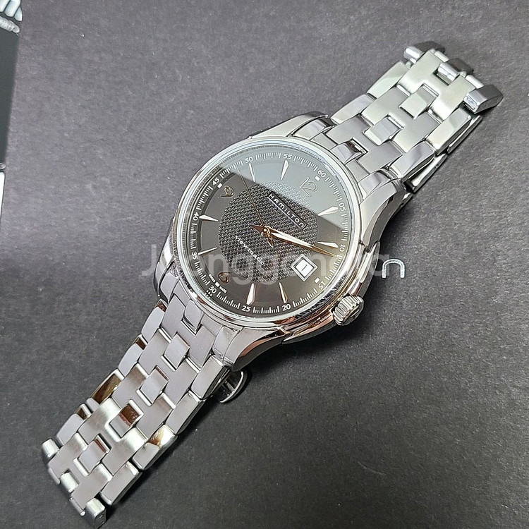해밀턴 재즈마스터 뷰매틱 오토매틱 40mm 블랙--3