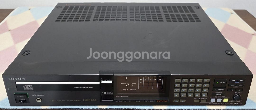소니 CD 플래이어 CDP-502ES--1