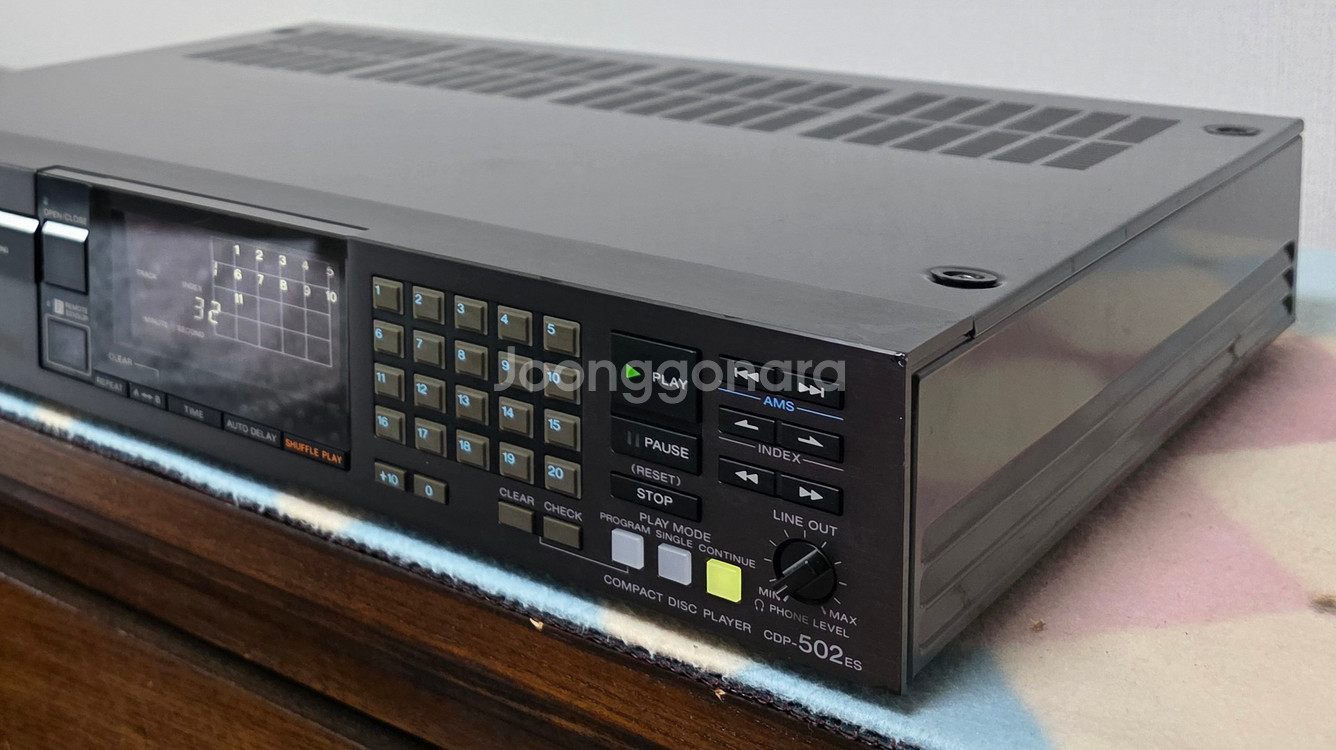 소니 CD 플래이어 CDP-502ES--3