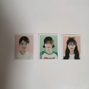 아이브 증명사진(원영, 유진, 이서)