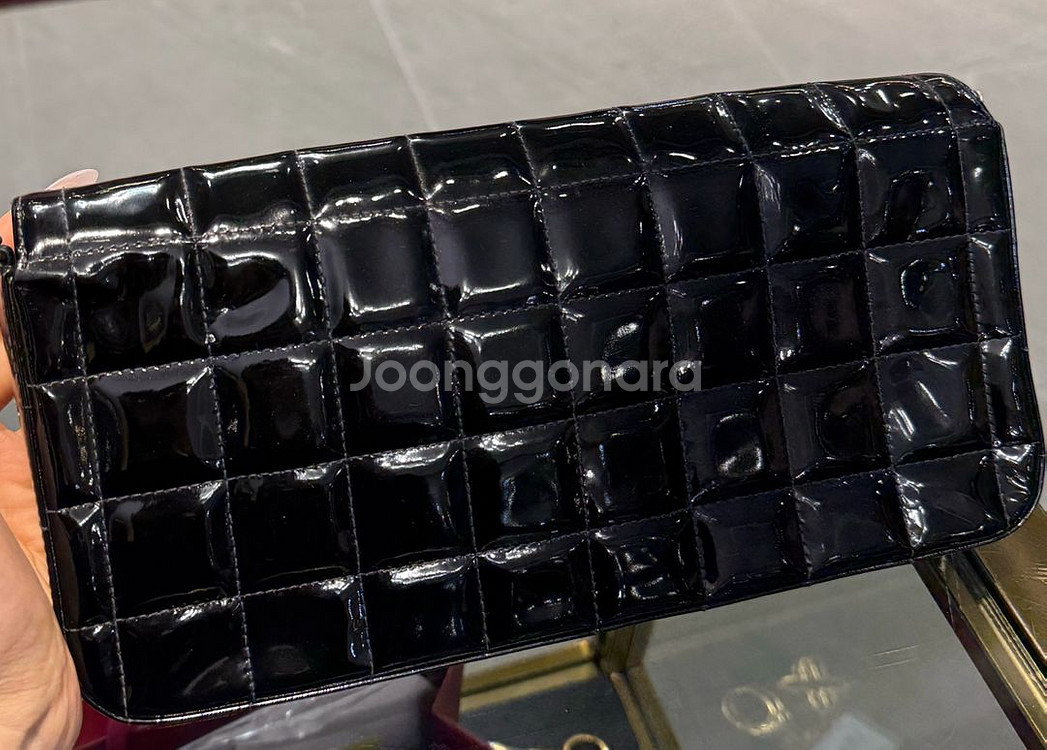 샤넬 초코바 숄더백--4