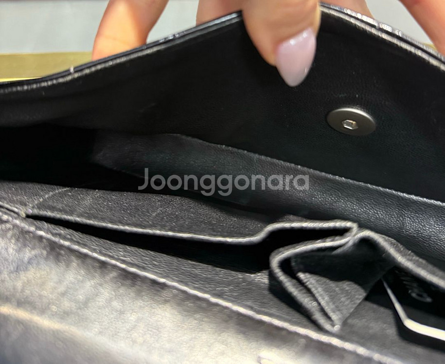 샤넬 초코바 숄더백--6