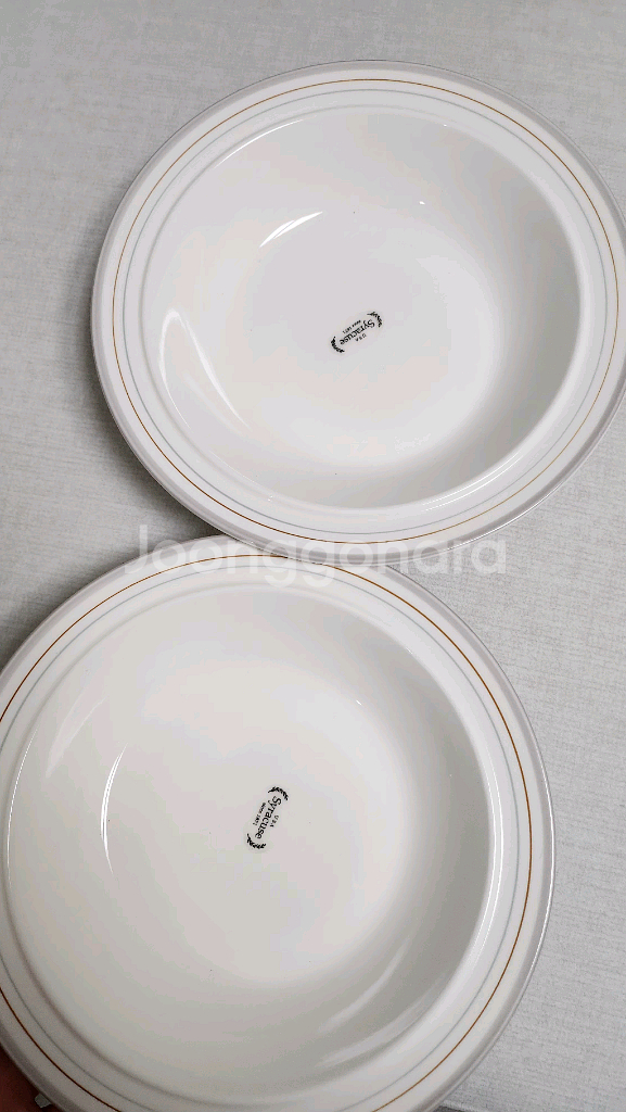 시라쿠스 코지 그레이 파스타볼 23cm 새것2개--0