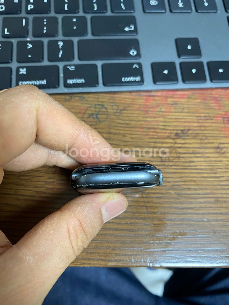 애플워치 나이키 스포츠 4 알루미늄 44mm GPS--2