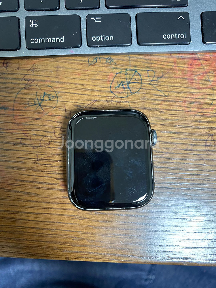 애플워치 나이키 스포츠 4 알루미늄 44mm GPS--0