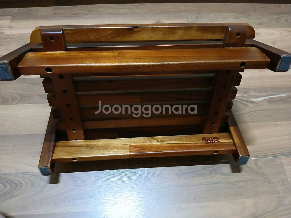 원목 2단 발받침대, 풋레스트, 원목스툴, 현관 의--6