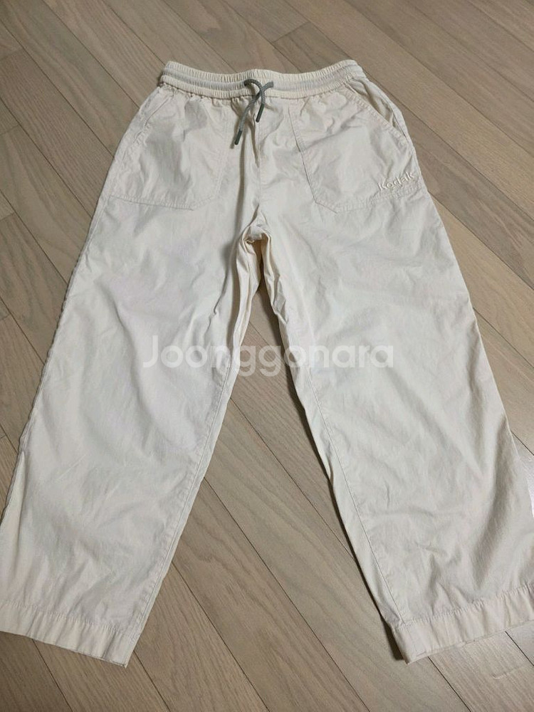 코닥 키즈 얇은 면바지 140--0