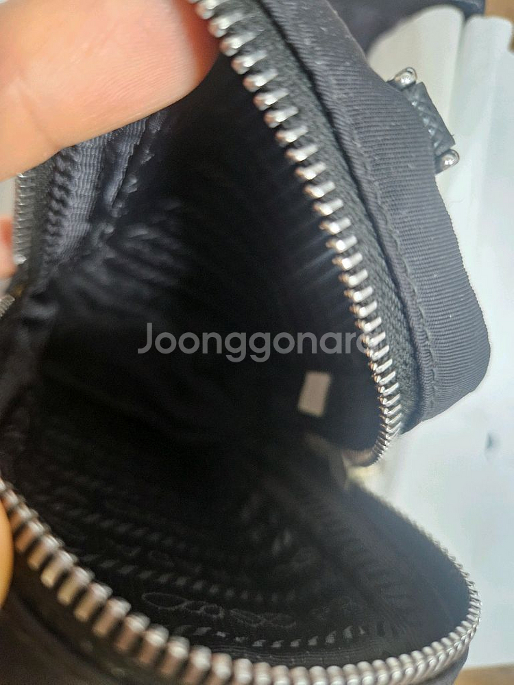 프라다 정품 미니가방 키링--2
