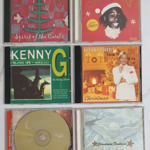 스마스 캐럴 6CD 모음 일괄 판매