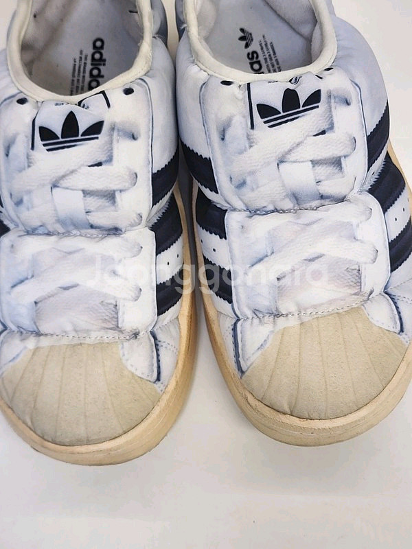 ADIDAS 퍼피렛 슈퍼스타 클라우드 화이트 235--2
