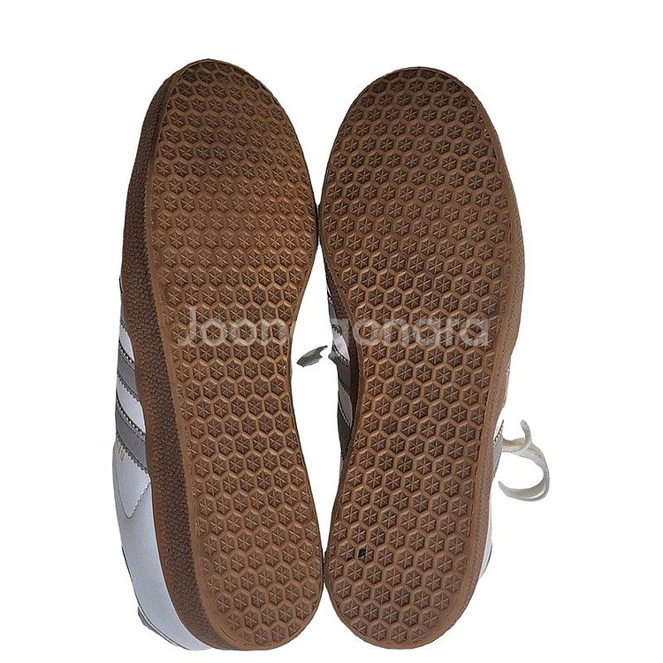 ADIDAS 가젤 화이트 그레이 260--4