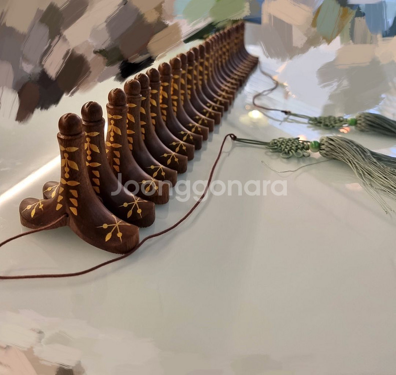 25현 안족 / 정악가야금 안족 / 산조가야금 안족--0