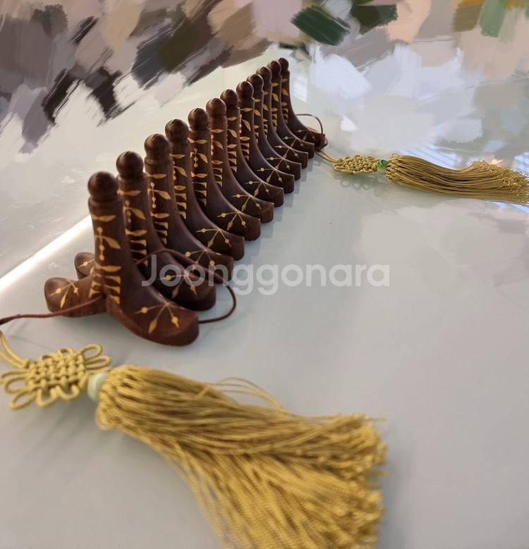 25현 안족 / 정악가야금 안족 / 산조가야금 안족--1