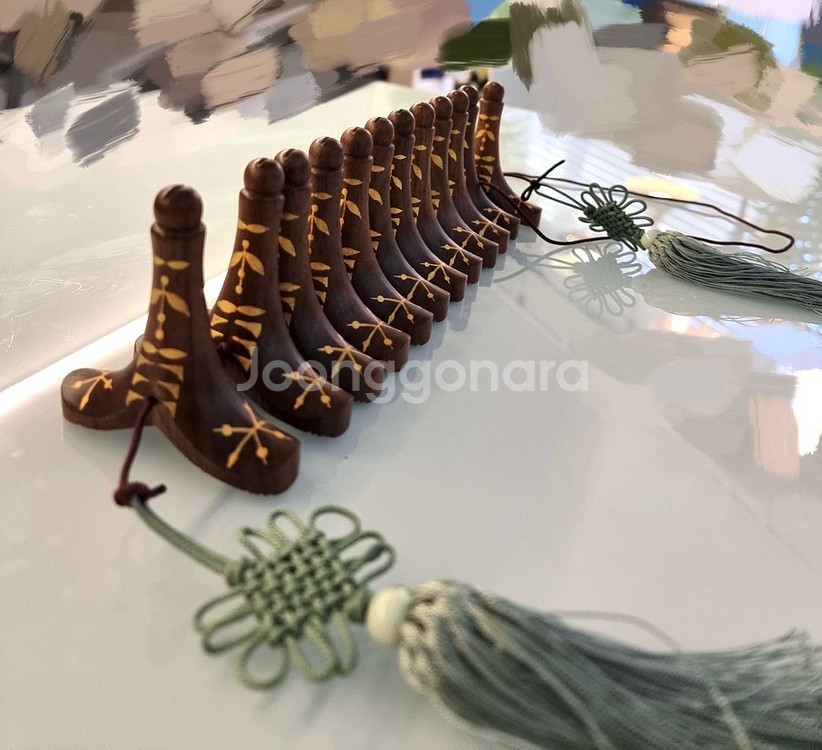 25현 안족 / 정악가야금 안족 / 산조가야금 안족--2