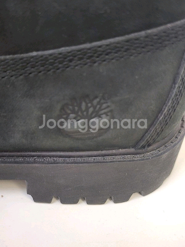 TIMBERLAND 블랙 6홀 워커부츠 220--4