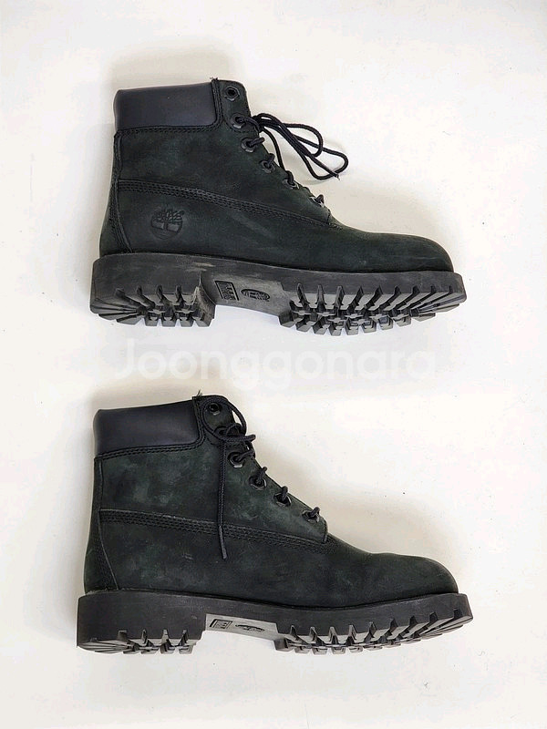 TIMBERLAND 블랙 6홀 워커부츠 220--1