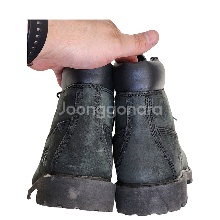 TIMBERLAND 블랙 6홀 워커부츠 220--7