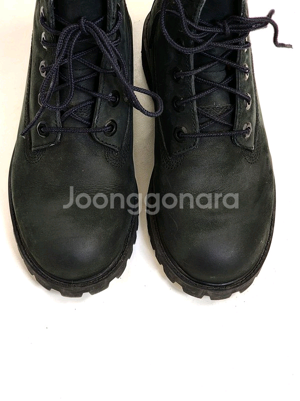 TIMBERLAND 블랙 6홀 워커부츠 220--5