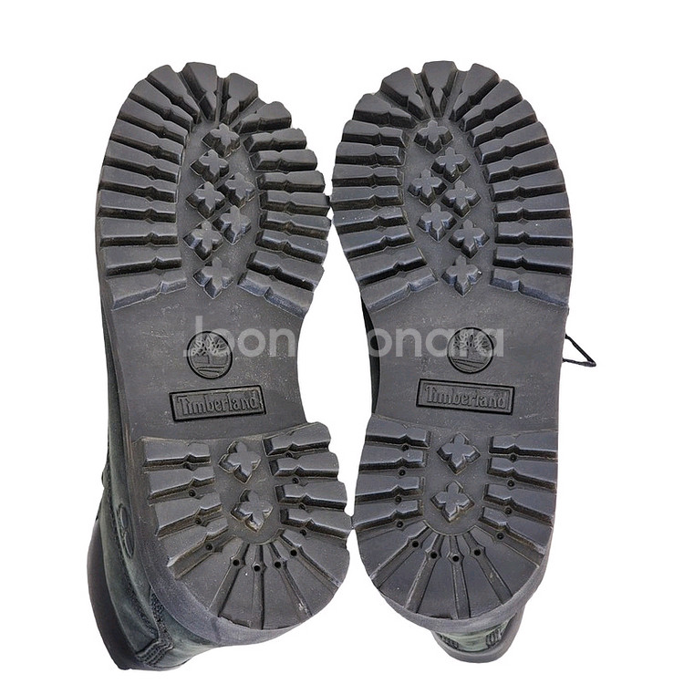 TIMBERLAND 블랙 6홀 워커부츠 220--8