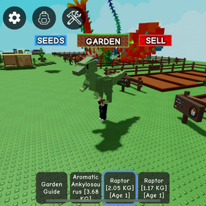 그로우 어 가든 랩터 ㅍㅍ 최저가판매 그어가