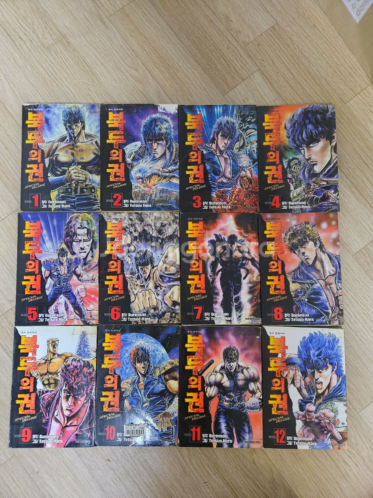 중고 만화책 북두의권 22완결 팝니다--0
