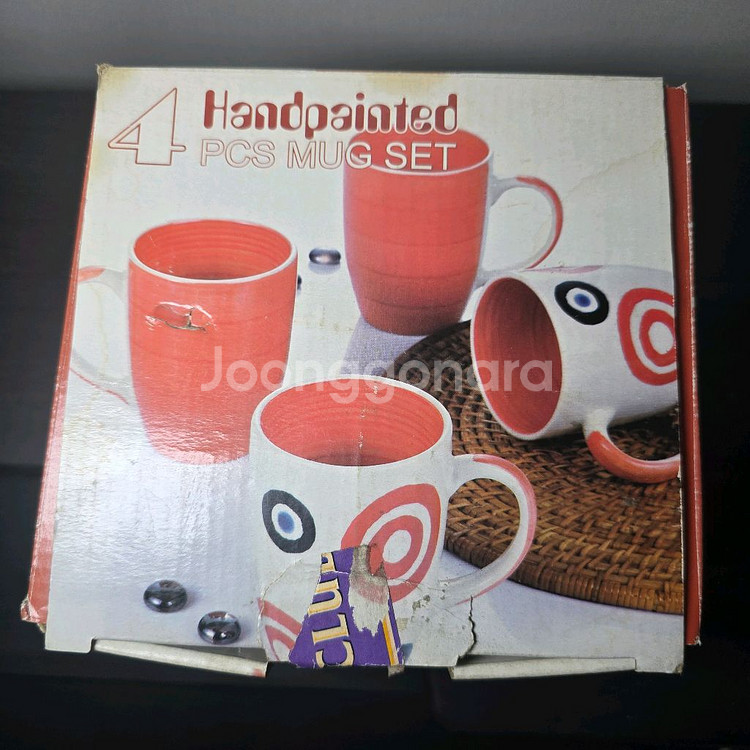 새상품 머그컵 4p 세트 일괄--2