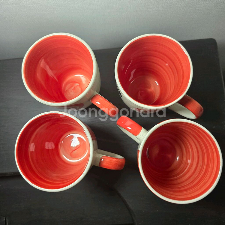 새상품 머그컵 4p 세트 일괄--1