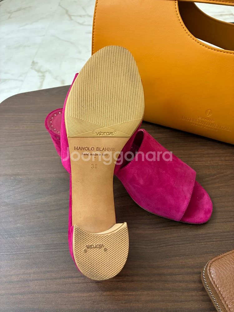 마닐로블라닉 스웨이드 뮬--1