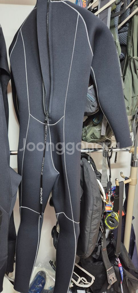 ( L ) 아쿠아 포뮬러 맨 5mm 남성 다이빙 웻슈트--1