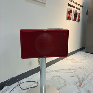 제네바 스피커 (L) 레드 + 스탠드