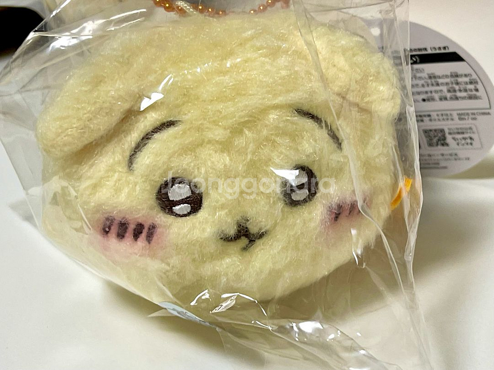 치이카와 토벌 실패 우사기 후와후와 마스코트 인형 키링--3