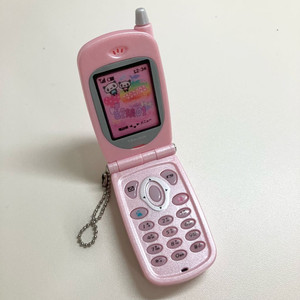 폴더폰 가챠 핑크