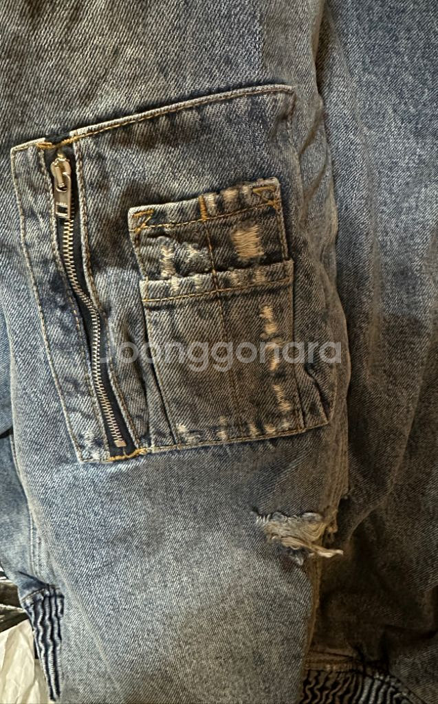 디젤 빈티지 청자켓 정품 새상품입니다--4