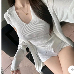 수입 새상품) 메이린 반팔 가디건 세트