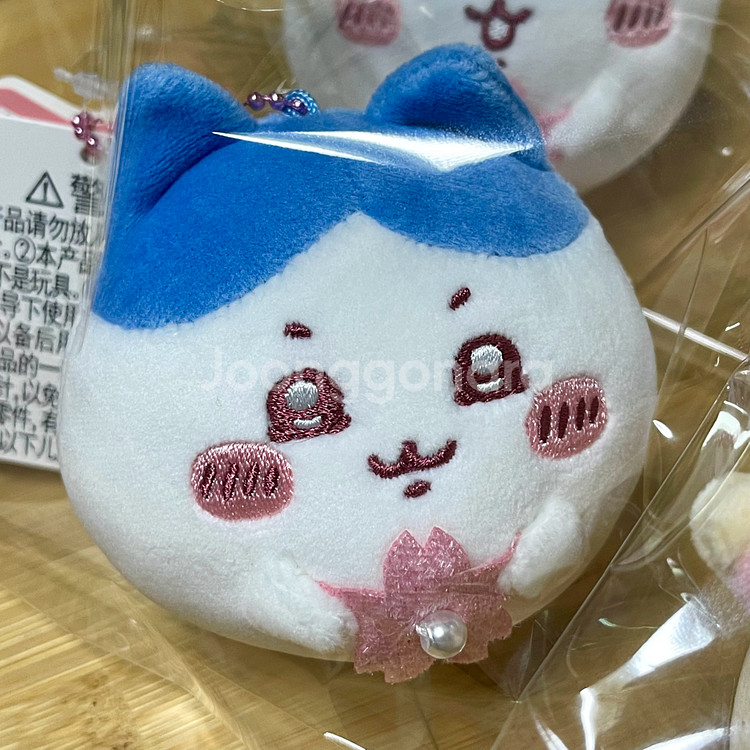 일괄) 미니소 벚꽃 우사기 치이카와 하치와레 인형 키링--2