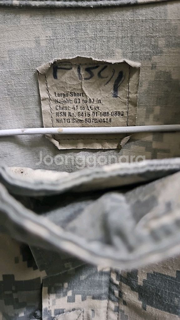 미군복ACU Large Short 중고--2
