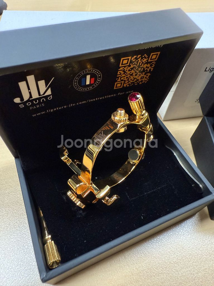 JLV 리가춰 24K 골드 알토 리가춰 캡 루비나사--2