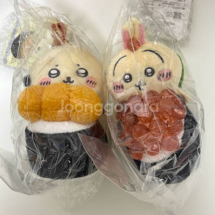 치이카와 먼작귀 랏코 우사기 스시 초밥 마스코트 인형--0
