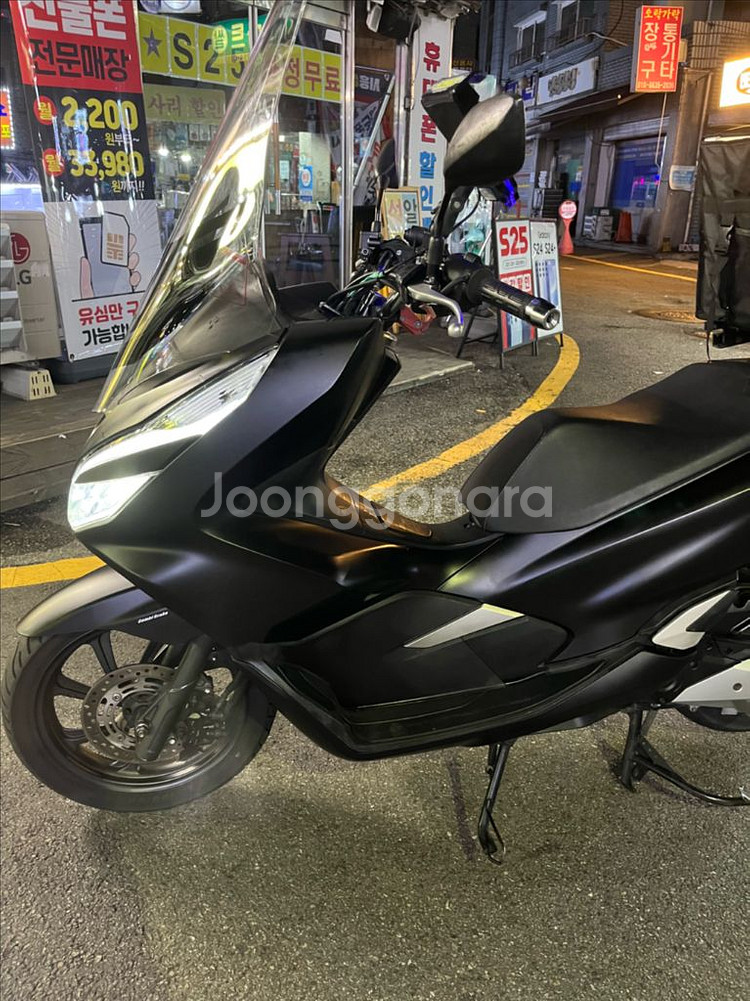 2020 PCX125 혼다 멧블랙 깨끗한차량 165만원--6