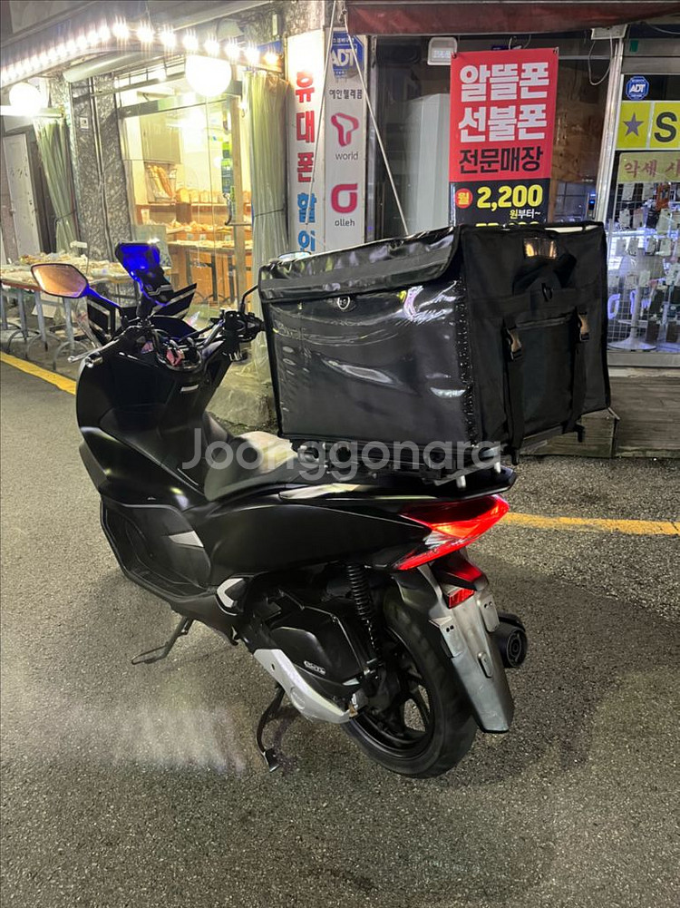 2020 PCX125 혼다 멧블랙 깨끗한차량 165만원--3