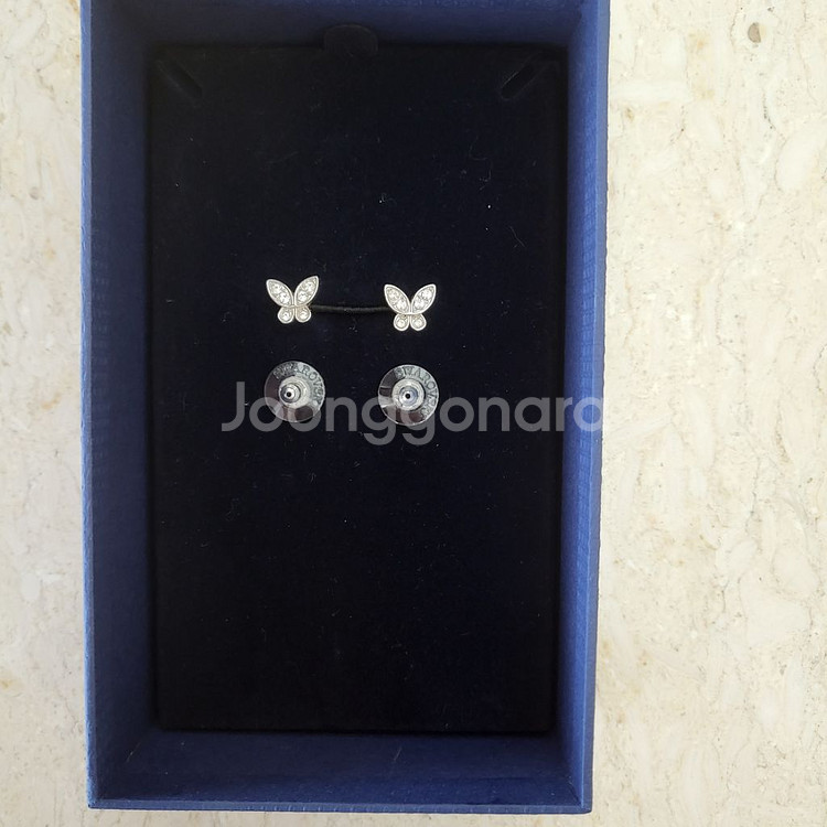 스와로브스키 나비 귀걸이-정품--0