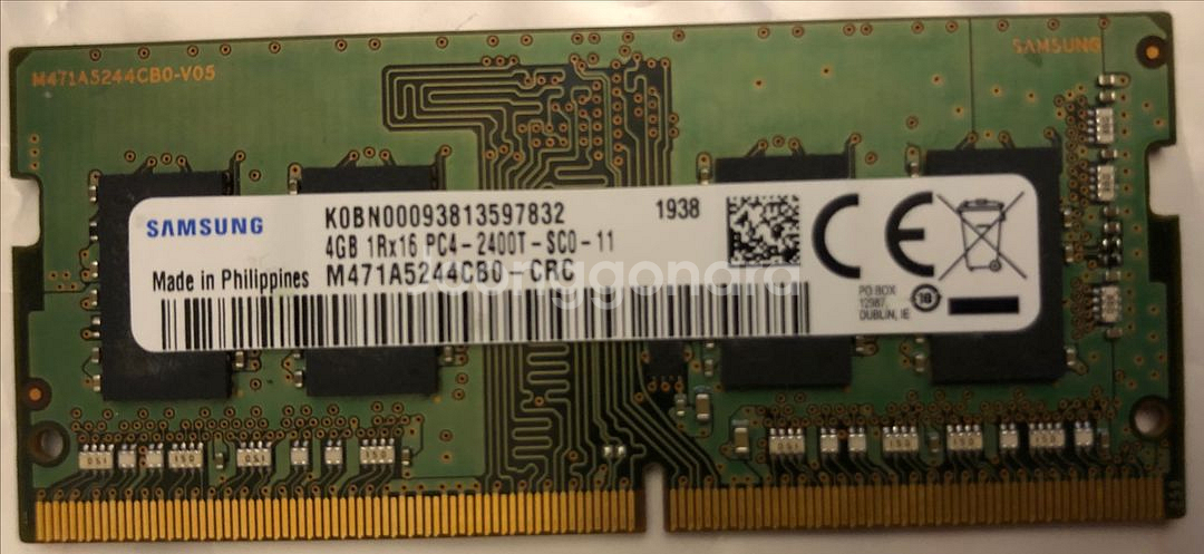 삼성 4GB DDR4 램 판매합니다.--0